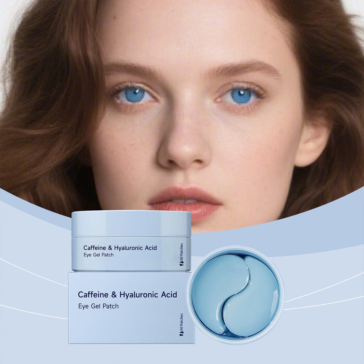 DreamSeal Bright Eyes Under-Eye Gel Patches - Cooling & Hydrating