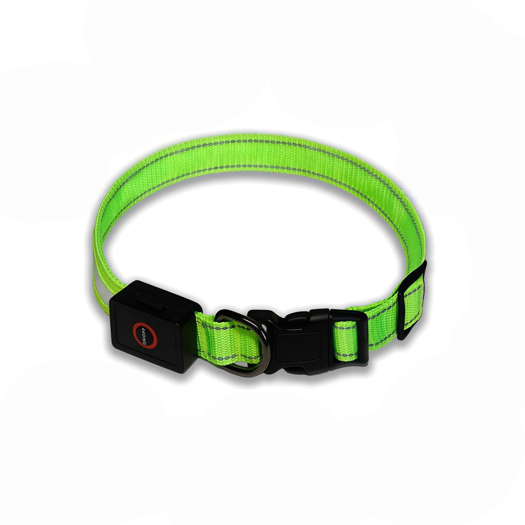 DreamSeal GlowSafe - Rechargeable LED Dog Collar for Night Safety