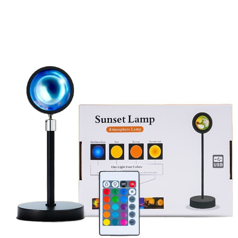 DreamSeal Aura Sunset Lamp - Golden Hour Projector Light