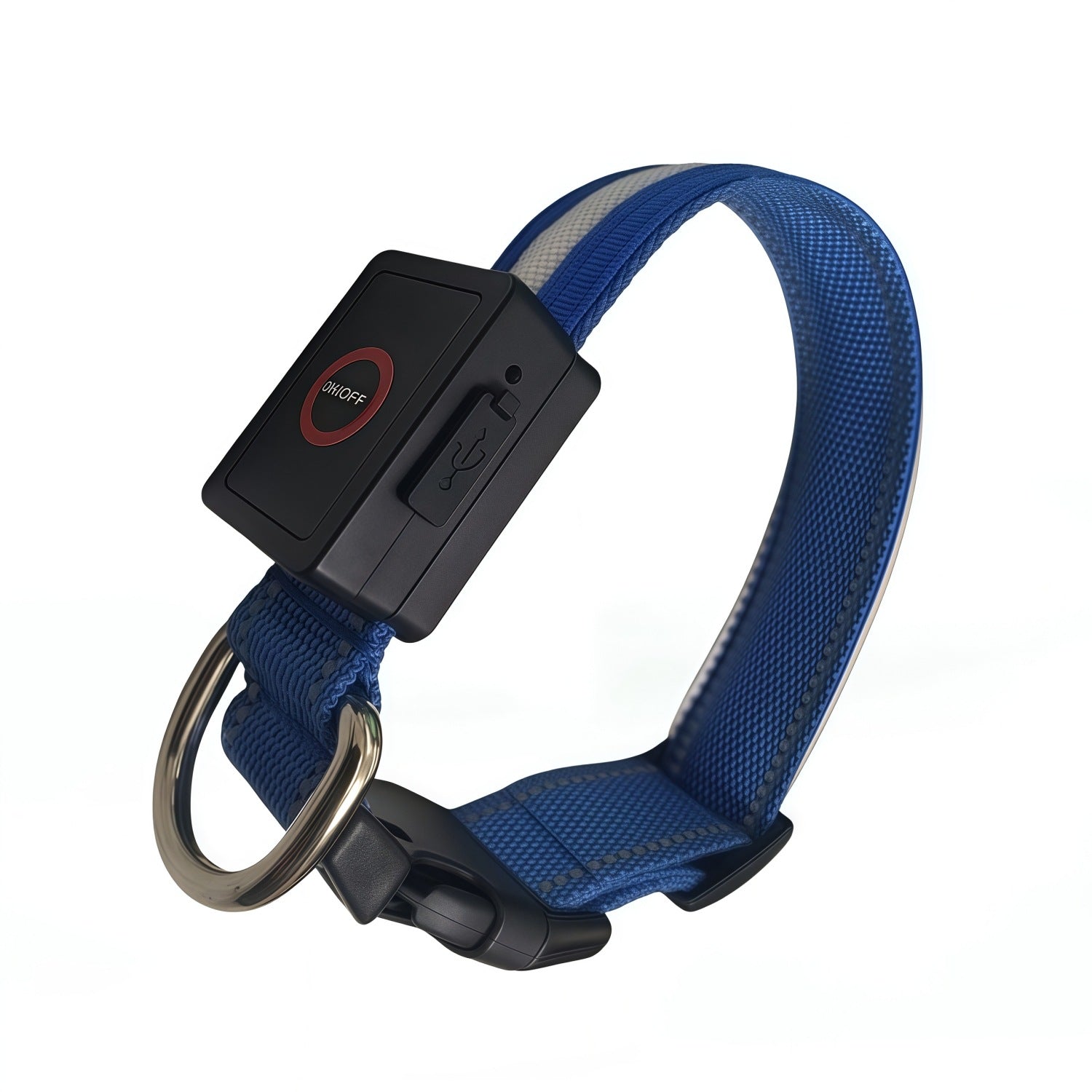DreamSeal GlowSafe - Rechargeable LED Dog Collar for Night Safety