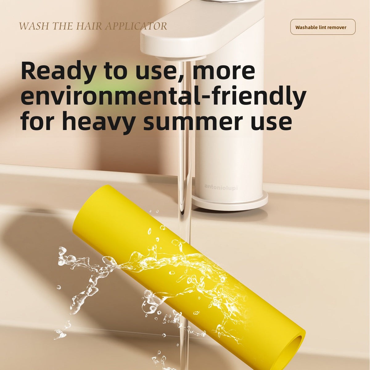 DreamSeal FreshRoll - Reusable Pet Hair Remover (No Sticky Refills)