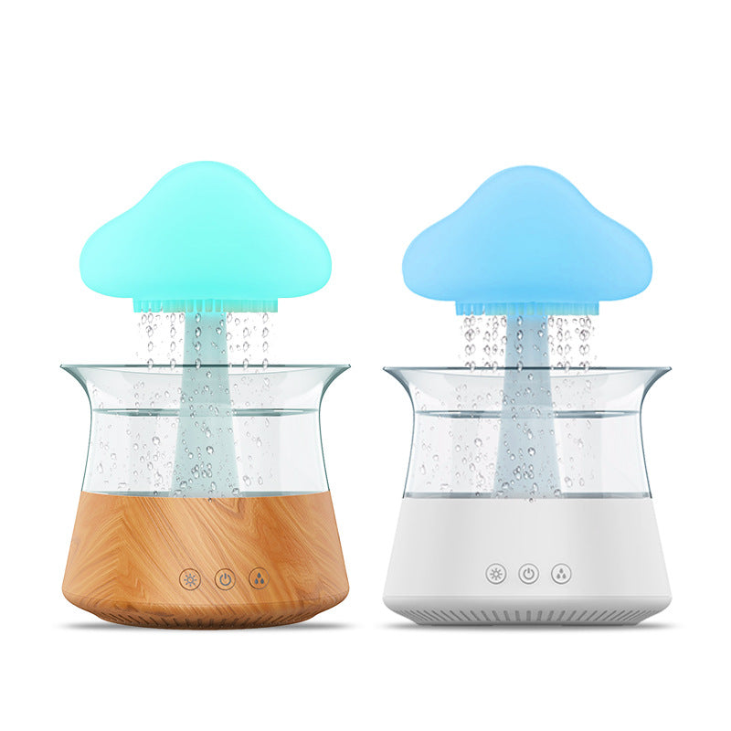Creative Rain Cloud Humidifier with LED Light